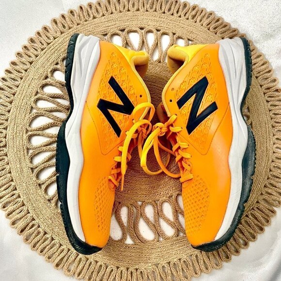 New Balance 996 KC996OGY Orange Tennis Sneakers Women's Size 6 - Picture 7 of 12